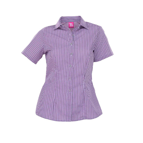 CAMISA BBO TORINO DAMA MANGA CORTA - Artículos Promocionales MAS RECIO